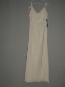 *Size: 8 Oyster Bridesmaid Dress by Dessy Collecti