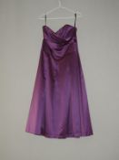 *Size: 10 American Violet Bridesmaid Dress by Dess