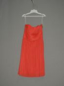 *Size: 10 Firecracker Bridesmaid Dress by Alfred S