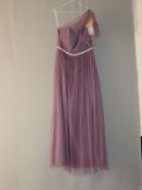 *Size: 12 Purple Bridesmaid Dress