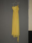 *Size: 12 Yellow Bridesmaid Dress by Dessy Collect