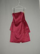 *Size: 12 Merlot Bridesmaid Dress by Cynthia Rolle