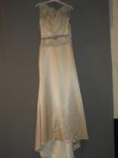 *Christine Dando Ivory Wedding Dress Size: 8