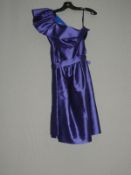*Size: 16 Bluebird Bridesmaid Dress by Alfred Sung