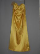*Size: 14 Marigold Bridesmaid Dress by Dessy Colle