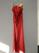 *Size: 14 Velvet Bridesmaid Dress by Social