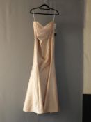 *Size: 14 Gold Bridesmaid Dress by Alfred Sung