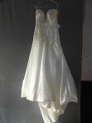 *Ivory Wedding Dress Size: 8