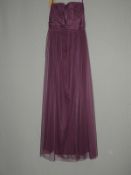 *Size: 14 Aubergine Bridesmaid Dress by Dessy Coll