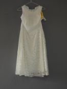 *Size: 10 Ivory Bridesmaid Dress by Social