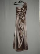 *Size: 14 Brown Bridesmaid Dress By Social