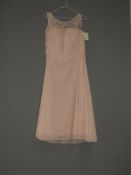 *Size: 16 Blush Bridesmaid Dress by Dessy Collecti
