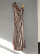 *Size: 12 Bronze Bridesmaid Dress by Social