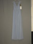 *Size: 18 Cloudy Blue Bridesmaid Dress by Dessy Co