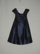 *Size: 14 Midnight Bridesmaid Dress by Alfred Sung