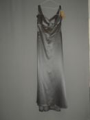 *Size: 14 Charcoal Grey Bridesmaid Dress by Social