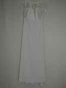 *Size: 14 Platinum Bridesmaid Dress By Dessy Colle