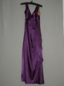*Size: 16 Violet Bridesmaid Dress By Dessy Collect