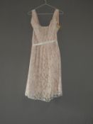 *Size: 12 Blush Bridesmaid Dress by Social