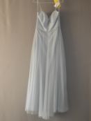 *Size: 10 Pale Blue Bridesmaid Dress by Dessy Coll