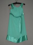 *Size: 10 Turquoise Bridesmaid Dress by Dessy Coll