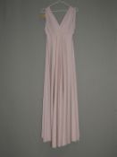 *Size: 12 Blush Bridesmaid Dress by Dessy Group