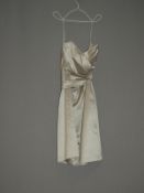 *Size: 14 Oyster Bridesmaid Dress by Dessy Collect