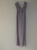 *Size: 14 Grey Bridesmaid Dress by Dessy Collectio