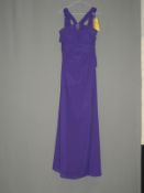 *Size: 14 Violet Bridesmaid Dress By Colour