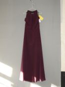 *Size: 12 Dark Purple Bridesmaid Dress by Social