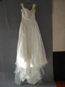 *Jai Bridal White Wedding Dress