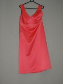 *Size: 14 Cherry Bridesmaid Dress by Dessy Collect