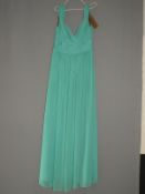 *Size: 12 Turquoise Bridesmaid Dress by Dessy Coll