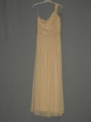 *Size: 12 Golden Bridesmaid Dress by Alfred Sung
