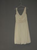 *Size: 10 Ivory Bridesmaid Dress by Dessy Collecti