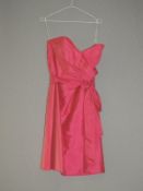 *Size: 14 Strawberry Bridesmaid Dress by Alfred Su