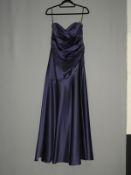 *Size: 10 Amethyst Bridesmaid Dress By Dessy Colle