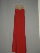 *Size: 6 Red Bridesmaid Dress by Dessy Collection