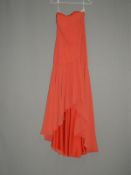 *Size: 10 Firecracker Bridesmaid Dress by Dessy Co