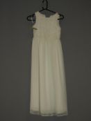*Size: 10 Ivory Bridesmaid Dress by Dessy Girl