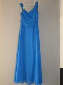 *Size: 16 Dark Blue Bridesmaid Dress by Dessy Coll