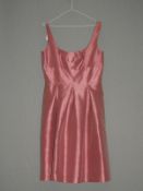 *Size: 10 Pink Bridesmaid Dress by Alfred Sung