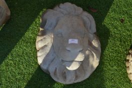 Garden Wall Plaque - Lions Head