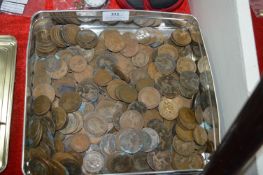 Quantity of Pennies and Other Coinage