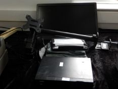 CCTV Unit, iPad Cases, HP Monitor, Stand, etc.