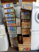 Collection of Vintage Wooden Fruit Crates