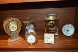 Brass Carriage Clocks, Alarm Clocks, etc.