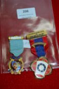 Two Masonic School Medals