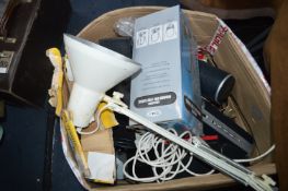 Assorted Household Electricals; VHF Aerial, DEsk L