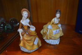 Two Royal Doulton Figurines - Coralie and Sandra